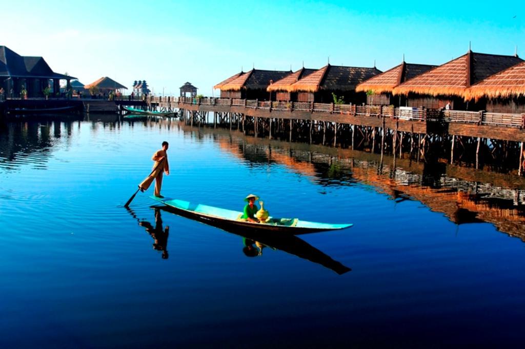 Sky Lake Inle Resort Inle Lake Buitenkant foto